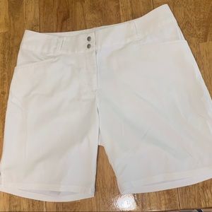 White Adidas Golf Short